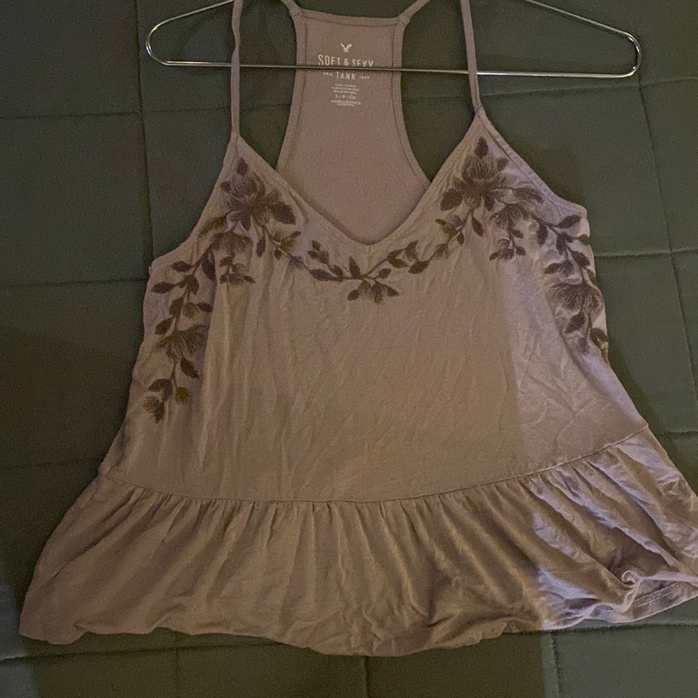 Cute flowy top.